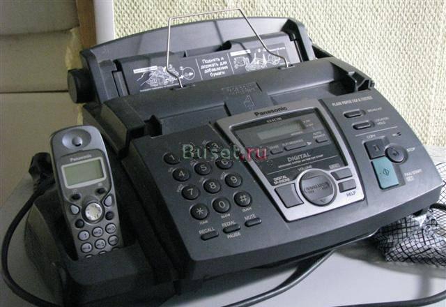 Факс panasonic kx-fc195 за 2500 Москва