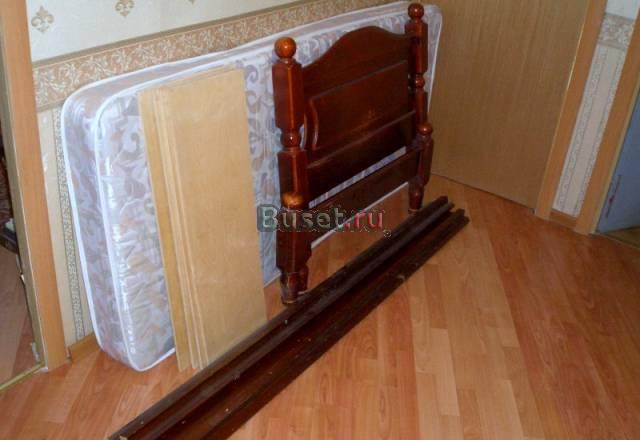 Кровать с матрасом 90х200 б.у Москва