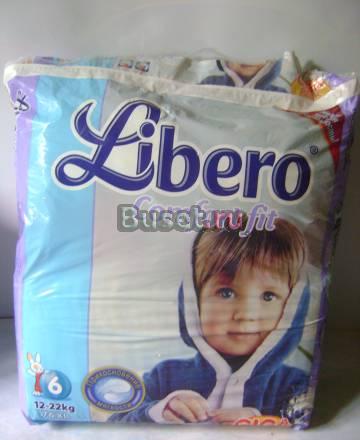 Памперсы libero comfort fit 12-22 кг Москва