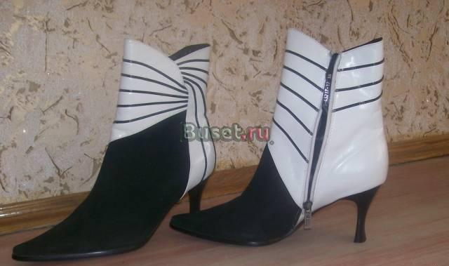 Полусапожки За полценыНатуральная замша с кожей Тула