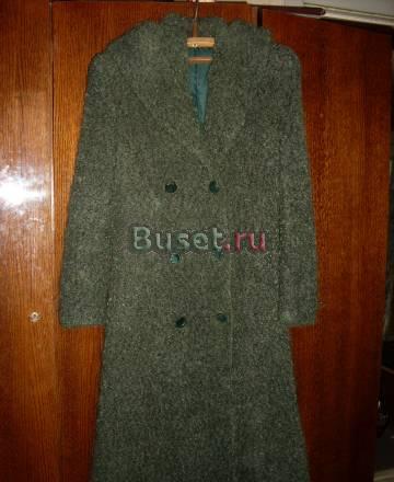 Пальто букле с капюшоном Санкт-Петербург