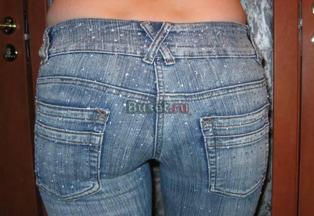 Джинсы со стразами Санкт-Петербург
