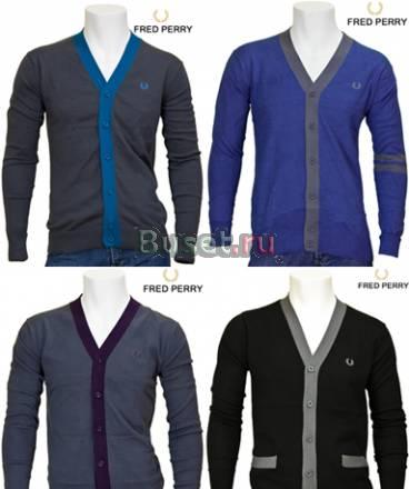 Кардиган с контрастной отделкой от Fred Perry Москва
