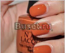 Opi ginger bells новый лак для ногтей Москва