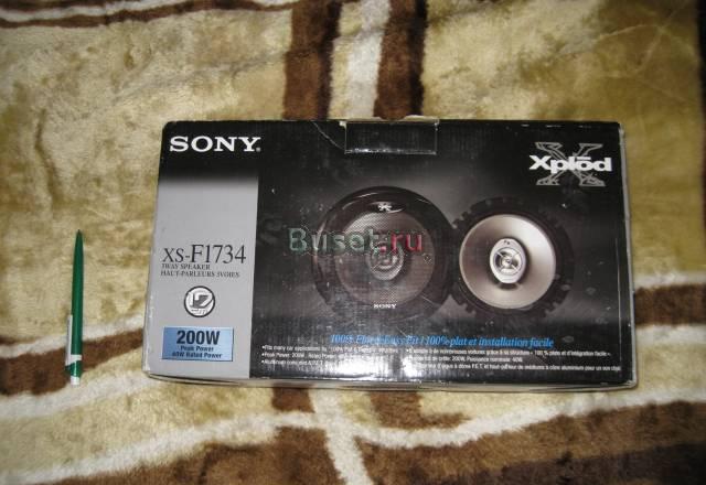 Колонки sony xs-f1734 Москва