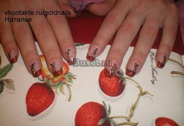 Наращивание ногтей гелем на типсы, формы Москва