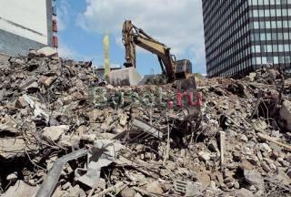 Выполним демонтаж снос слом и вывоз контейнерами Москва