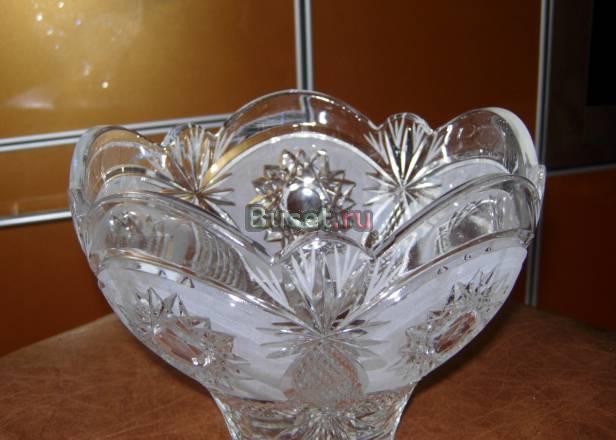 Ваза новая хрусталь Москва