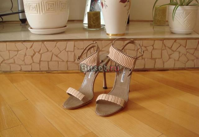 Босоножки manolo blahnik, размер 37.5 Москва