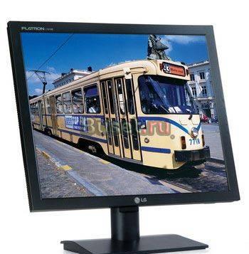19" ЖК монитор LG черный Москва