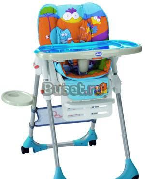 Детский стульчик chicco polly safari Москва