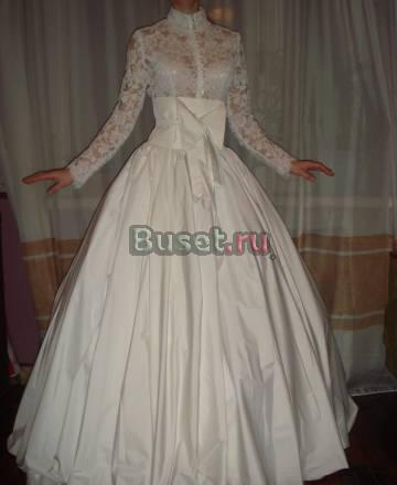 Королевское свадебное платье с длинным рукавом Санкт-Петербург