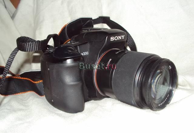 Sony a200 kit 3.5-5.6/18-70 Москва