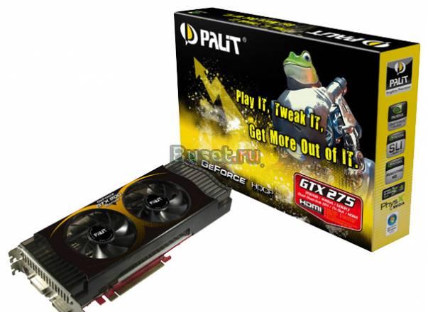 Продам видеокарту Palit GTX275 896Mb Москва