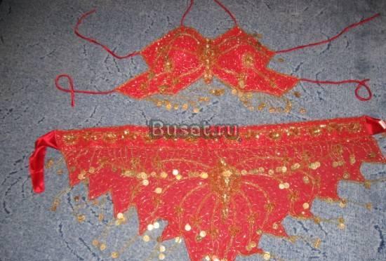 Костюм для занятия восточными танцами Екатеринбург