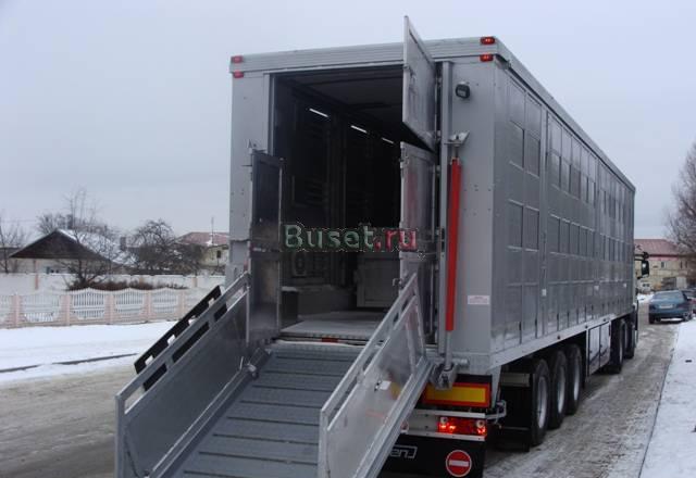 Скотовоз (полуприцеп для перевозки живого скота) Калининград