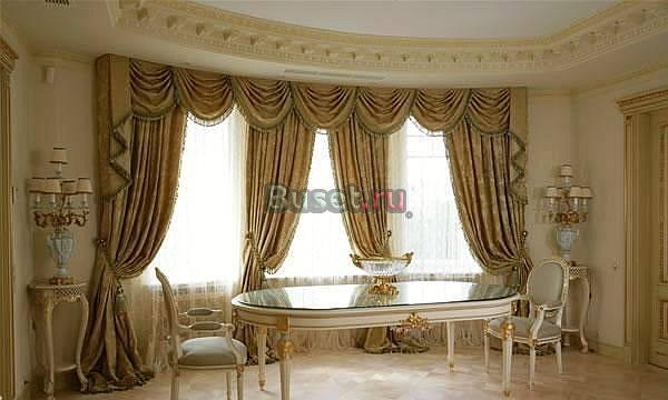 Комплекты штор для интерьера. Ткани без наценки Москва