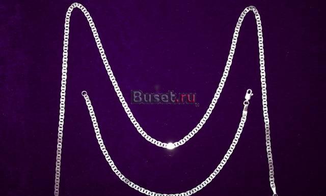Серебряная цепочка и браслет 925пр, новые Москва