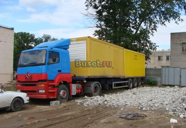 Тягач Мерседес, полуприцеп под 40ф.контейнер Москва