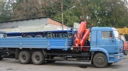 Камаз 65117 с кму palfinger 15500A Москва