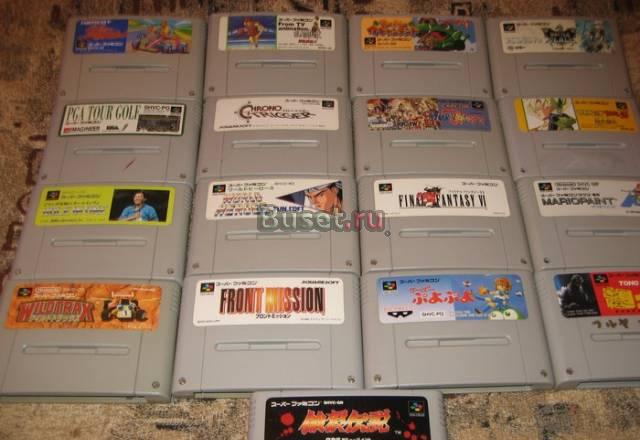 Картриджи для Super Nintendo Москва