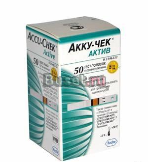 Тест полоски Аккку Чек Актив дешево Москва