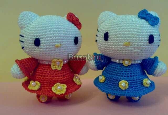 Hello Kitty амигуруми Москва