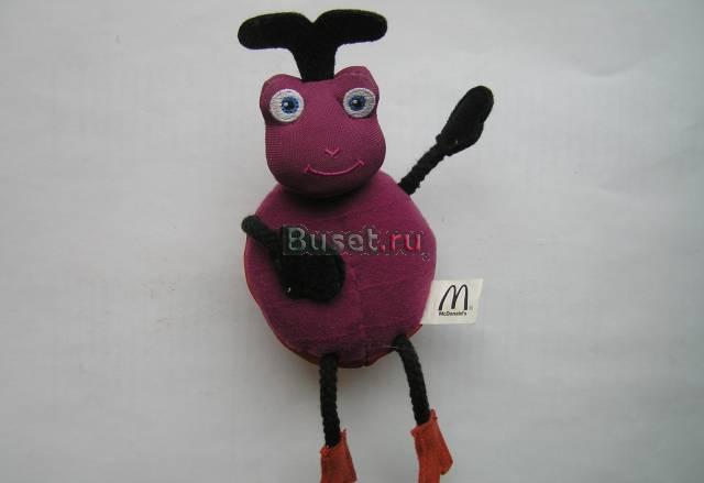 Божья коровка игрушка от Макдоналдса Хэппи Мил Москва