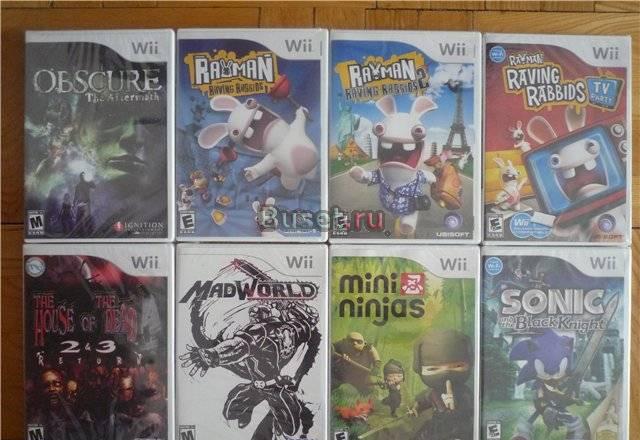 Продам либо обменяю новые игры для Nintendo Wii Москва
