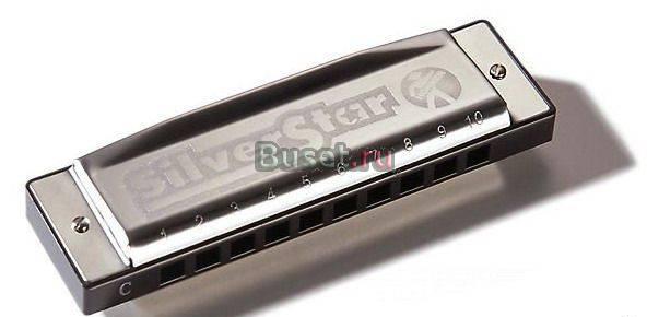 Губная гармошка - hohner Silver Star Москва