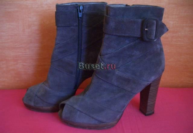 Замшевые сапоги Sisley Раменское