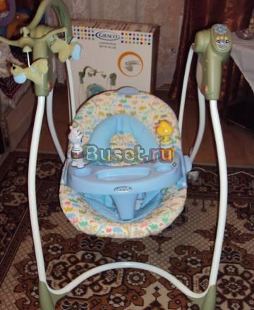 Качели Graco Lovin Hug с адаптером Москва