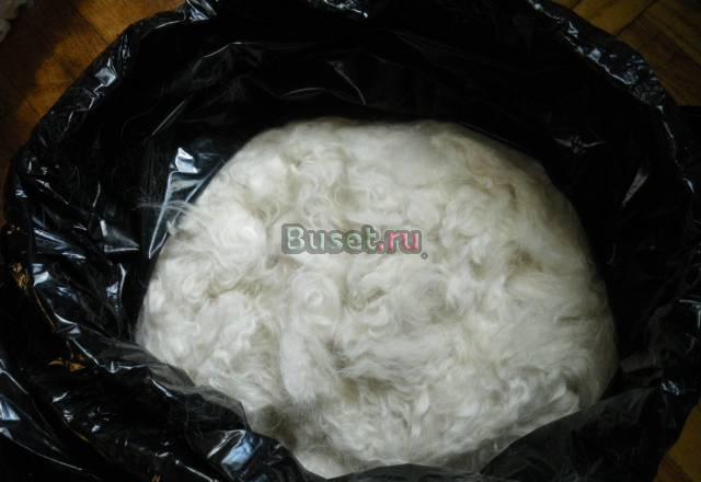 Собачья шерсть с белого пуделя Санкт-Петербург