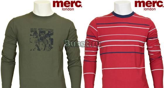 Футболка с длинным рукавом от Merc Москва