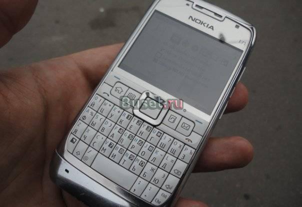 QwErTy смартфон с wi-fi и GPS - Nokia E71 white Санкт-Петербург