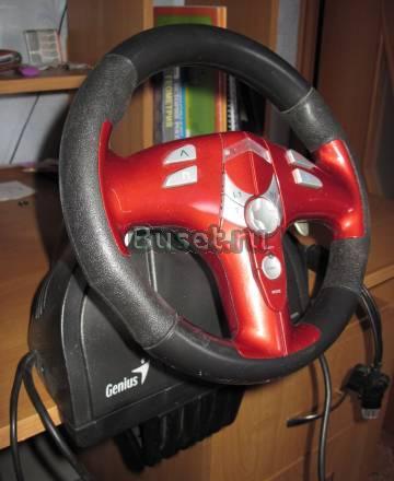 Игровой руль Genius Trio Raser FF Подольск