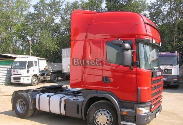 Scania R 124L, 2004 г.в., 4х2, кабина Topline Москва