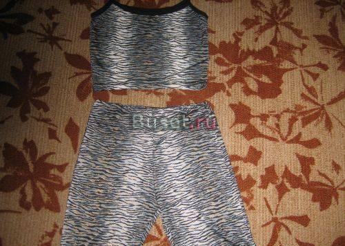 Топ+шорты под змейку Москва