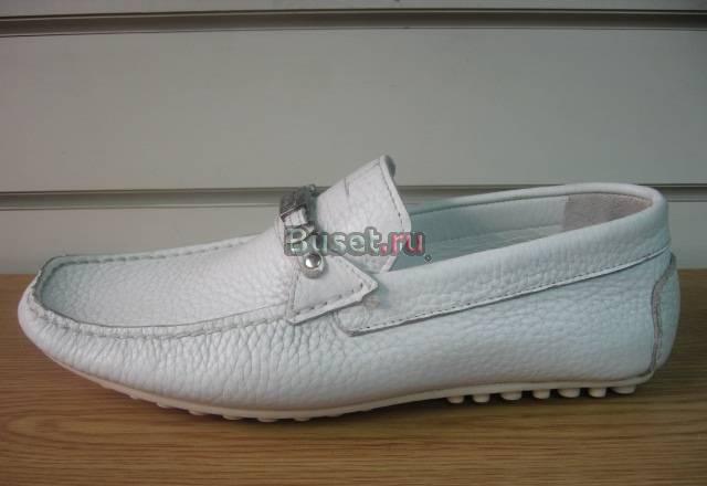 Белые макасины р.40-44 Москва