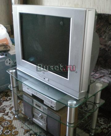 Подставка под телевизор из закаленного стекла Москва