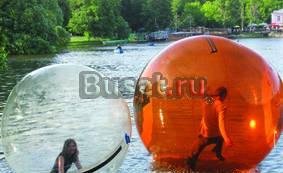 Водные шары (пузыри), (waterballs) Москва