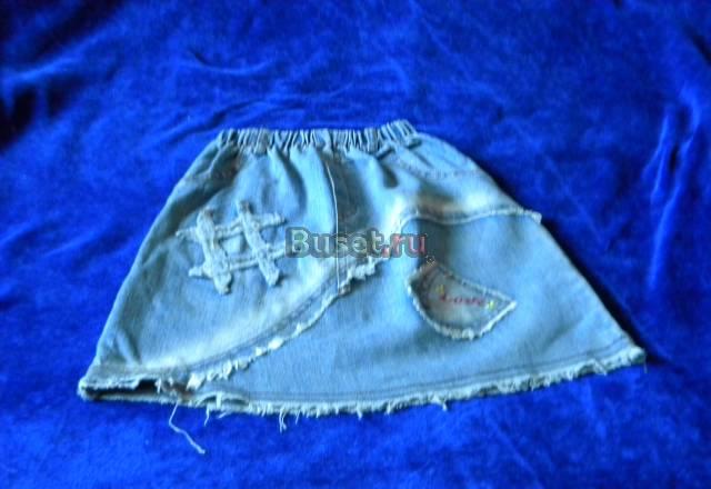 Юбка детская джинсовая Санкт-Петербург