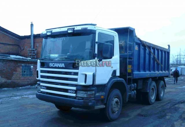 Самосвал Scania P124 Москва