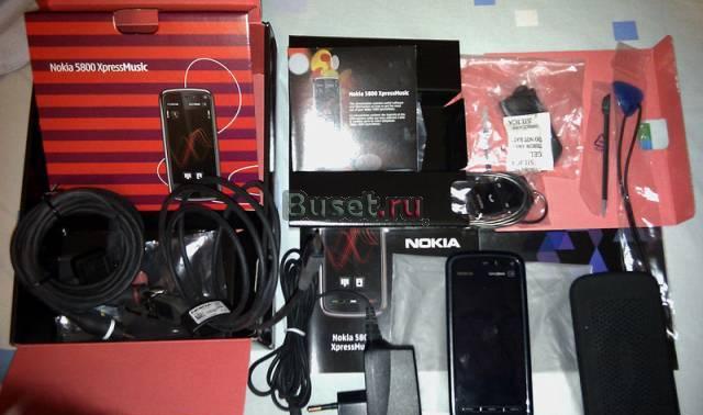 Nokia 5800 с картой памяти Москва