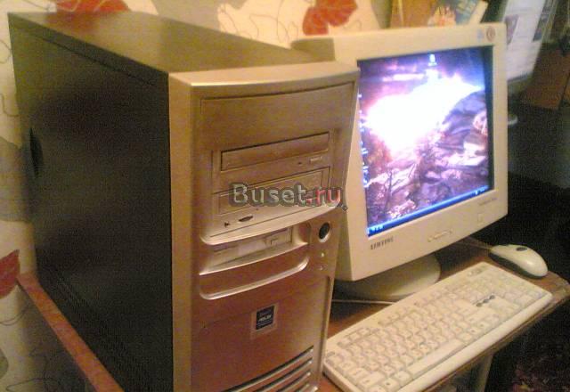 Компьютер Pentium 4 с монитором (клав-ра, мышь) Уфа