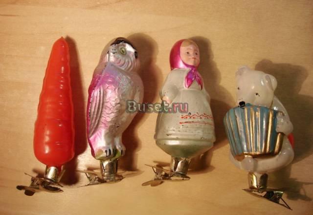 Ёлочные игрушки СССР 50-70 годов Москва
