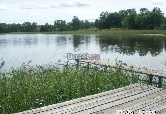 Земля на берегеу озера Москва