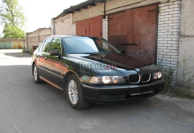 BMW 5er, 1997г. черный металлик Санкт-Петербург