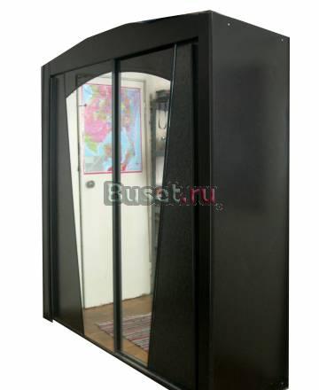 Шкаф-купе черный (Польша) Москва