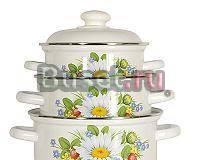 Наборы кастрюль эмалированных Москва